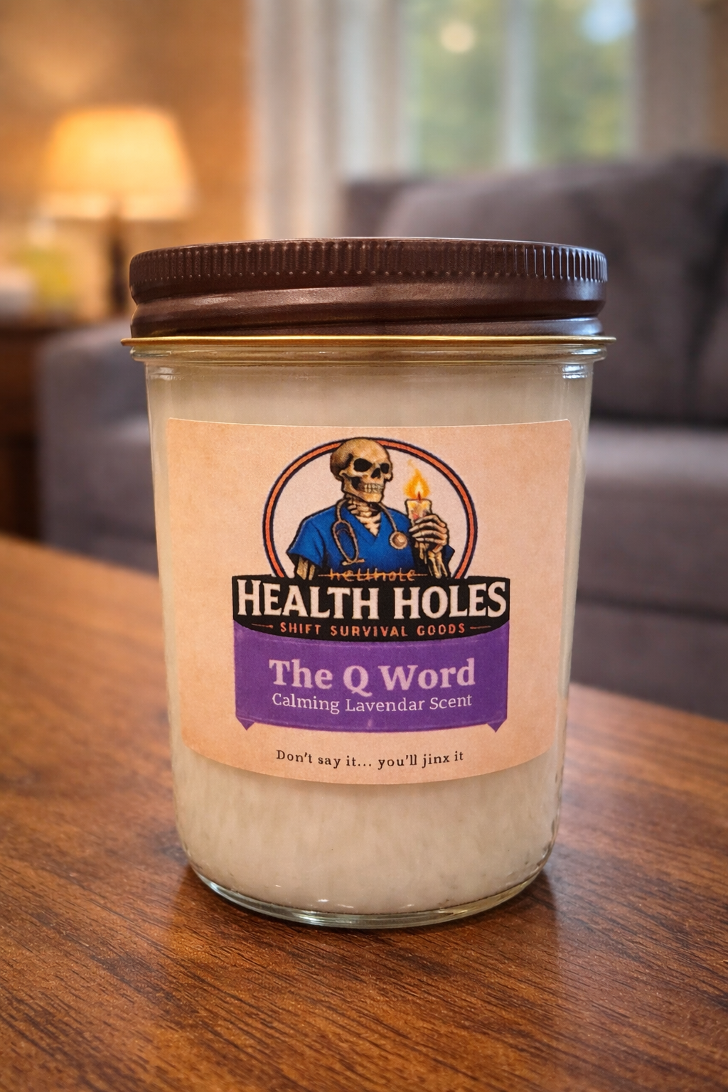 The Q Word - Lavendar Scent - 8oz