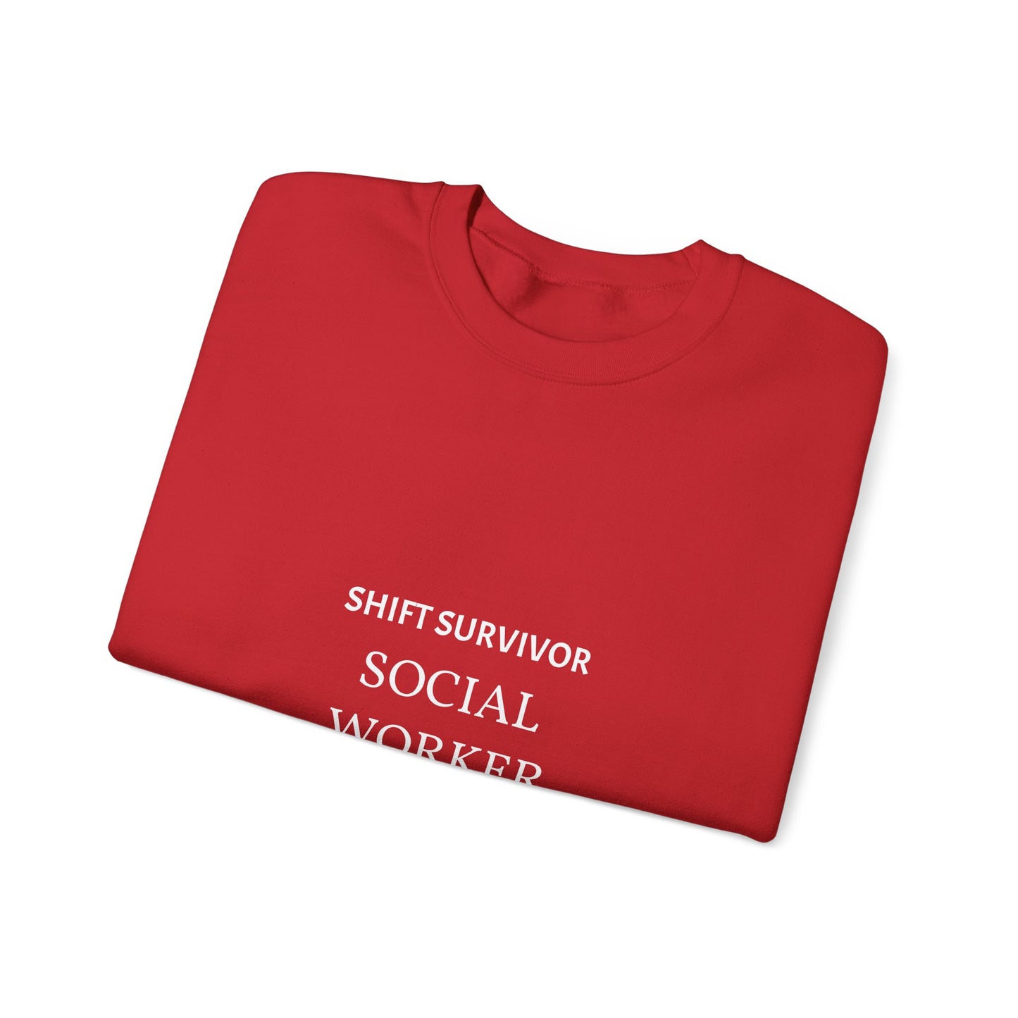 "Shift Survivor" Personalizable Crewneck Sweatshirt