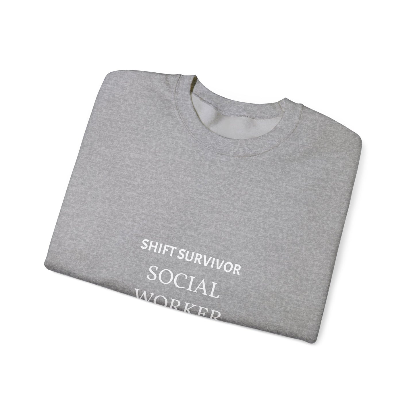 "Shift Survivor" Personalizable Crewneck Sweatshirt