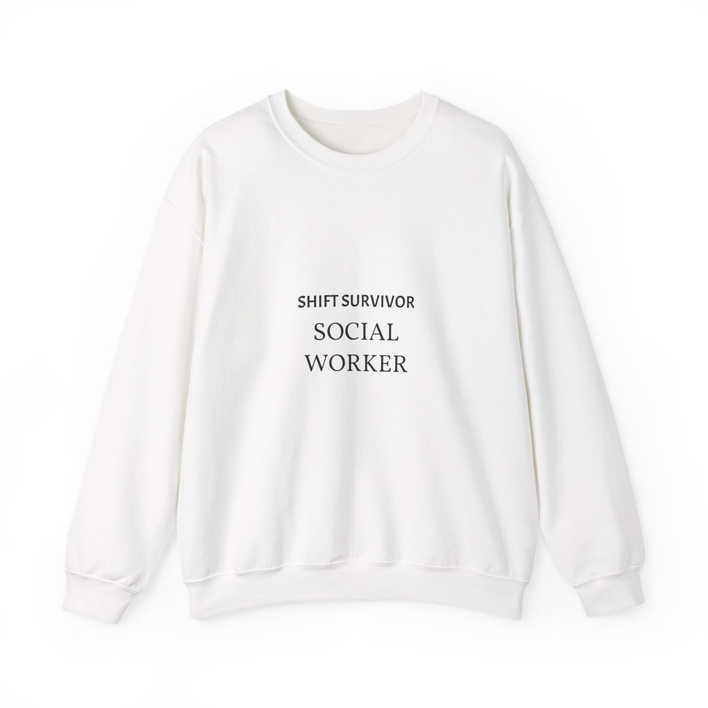 "Shift Survivor" Personalizable Crewneck Sweatshirt