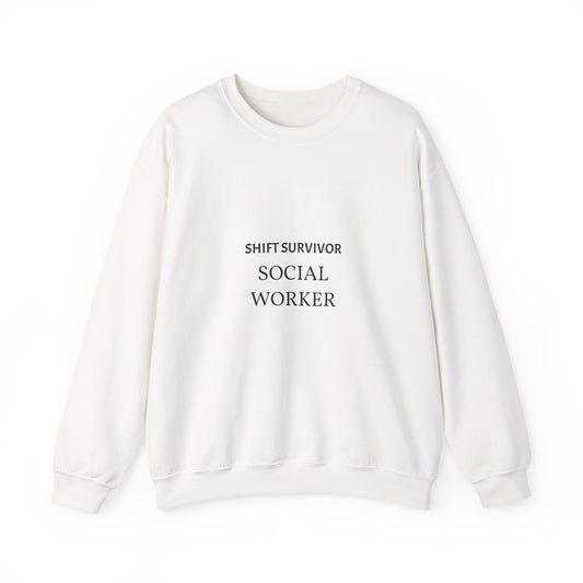"Shift Survivor" Personalizable Crewneck Sweatshirt