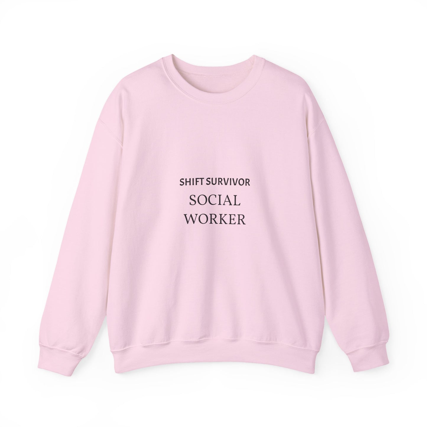 "Shift Survivor" Personalizable Crewneck Sweatshirt