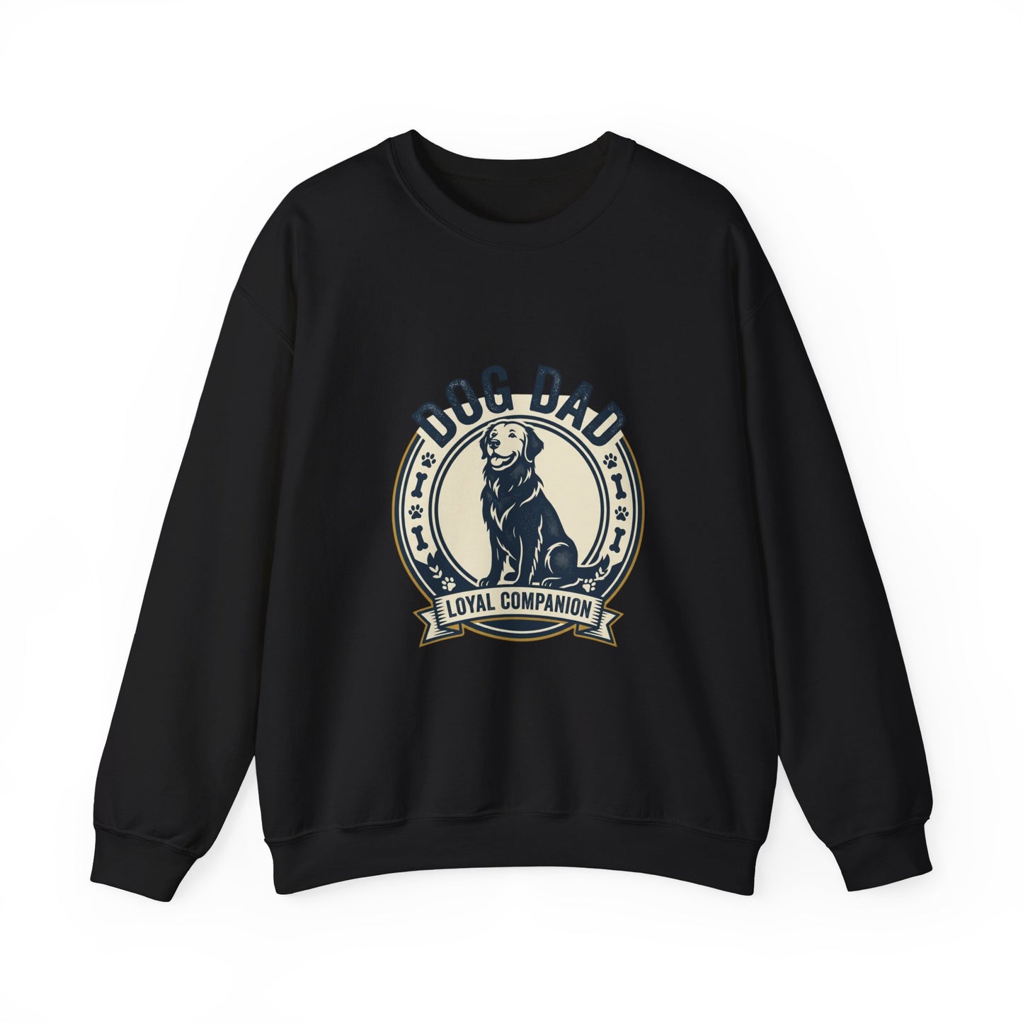 Dog Dad Loyal Companion Sweatshirt — Rescue Fur Baby Sweatshirt