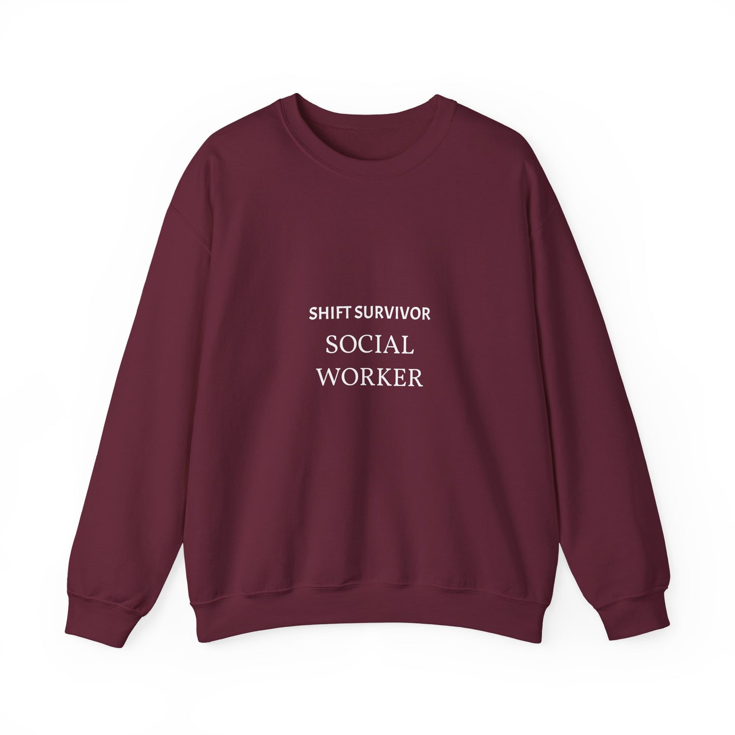 "Shift Survivor" Personalizable Crewneck Sweatshirt