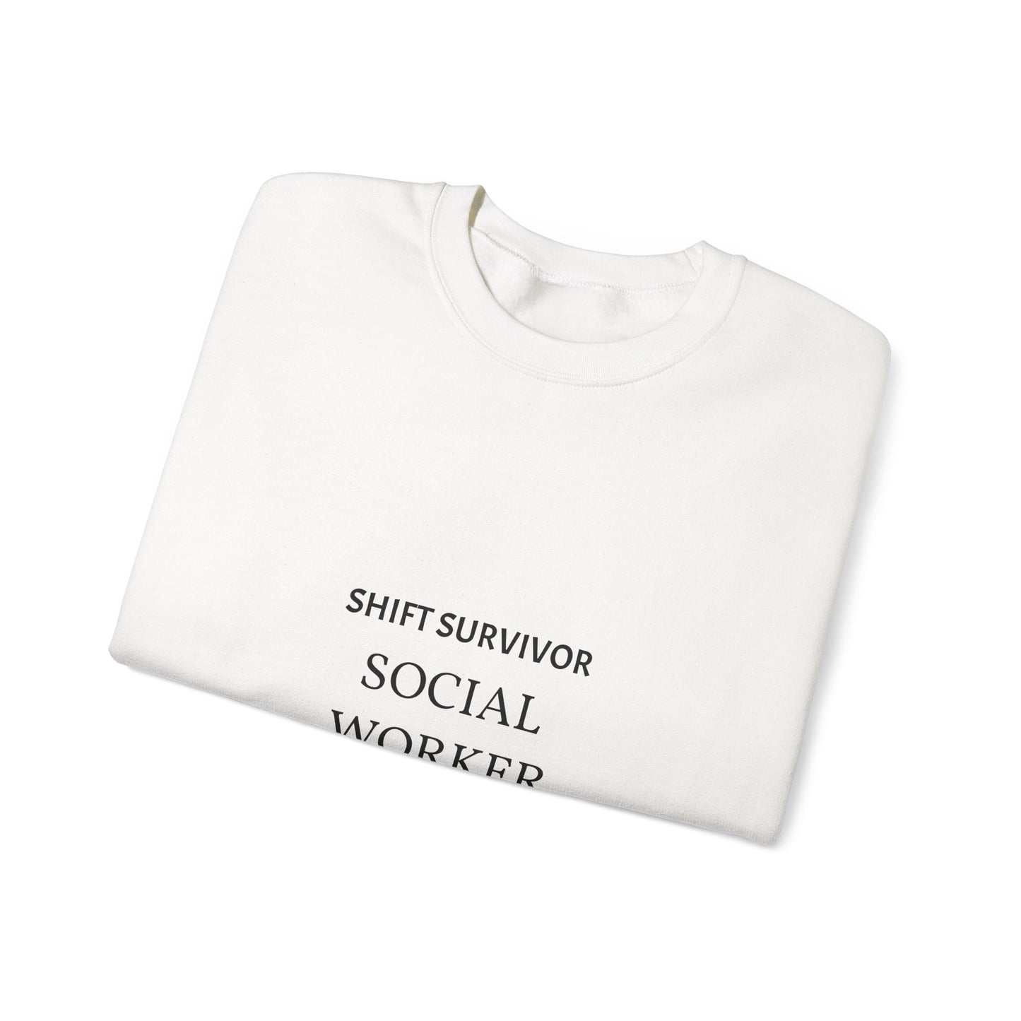 "Shift Survivor" Personalizable Crewneck Sweatshirt