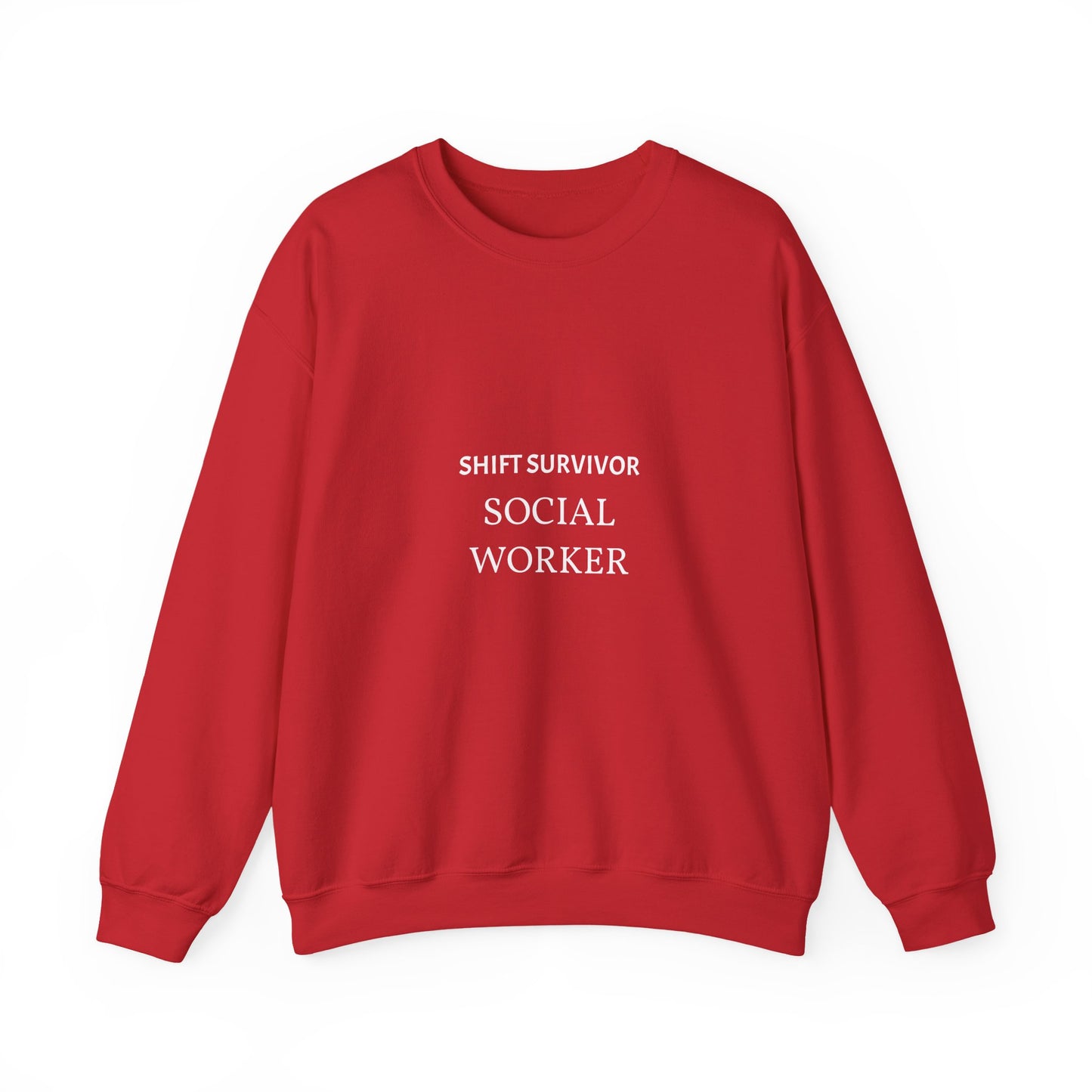 "Shift Survivor" Personalizable Crewneck Sweatshirt