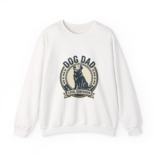 Dog Dad Loyal Companion Sweatshirt — Rescue Fur Baby Sweatshirt