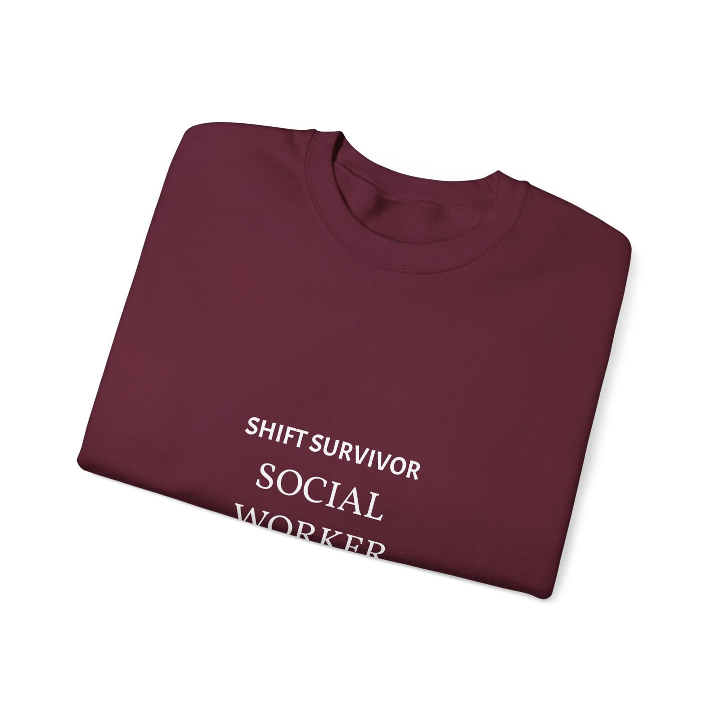 "Shift Survivor" Personalizable Crewneck Sweatshirt