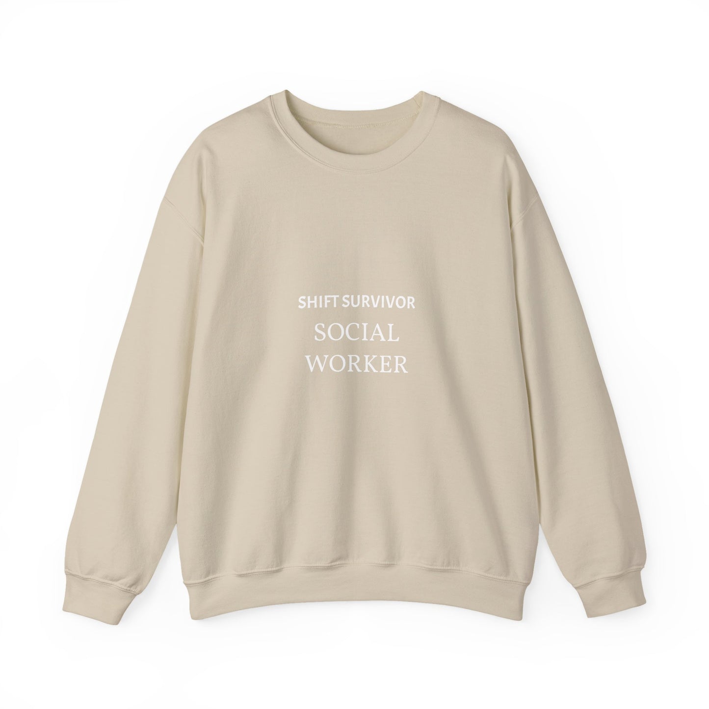 "Shift Survivor" Personalizable Crewneck Sweatshirt