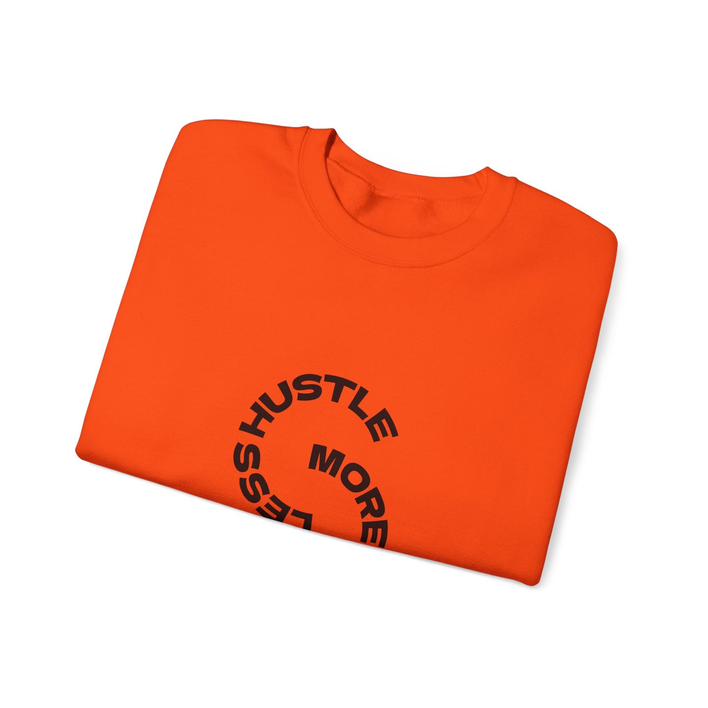 Less Hustle, More Coffee: Unisex Crewneck Sweatshirt