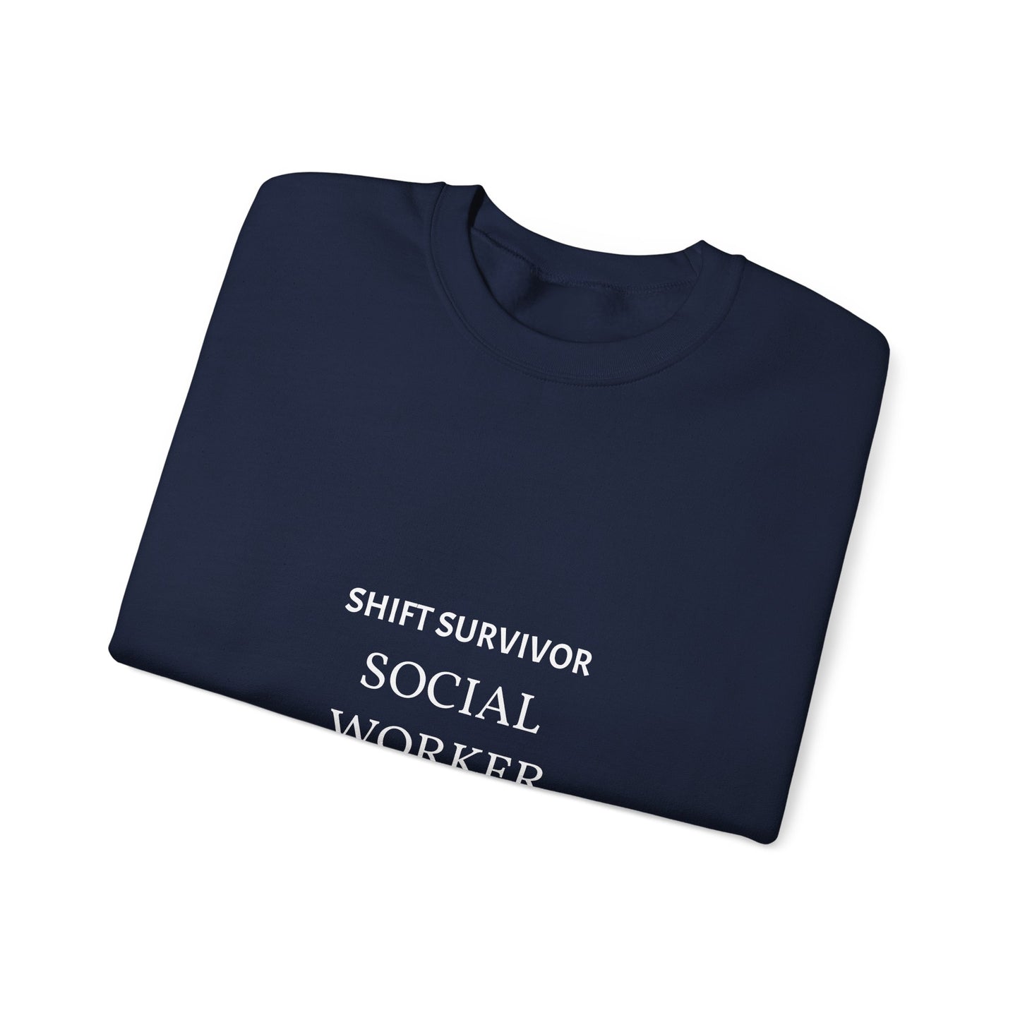 "Shift Survivor" Personalizable Crewneck Sweatshirt