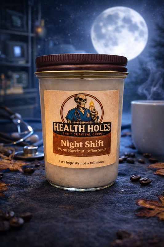 Night Shift - Hazelnut Coffee Scent - 8oz