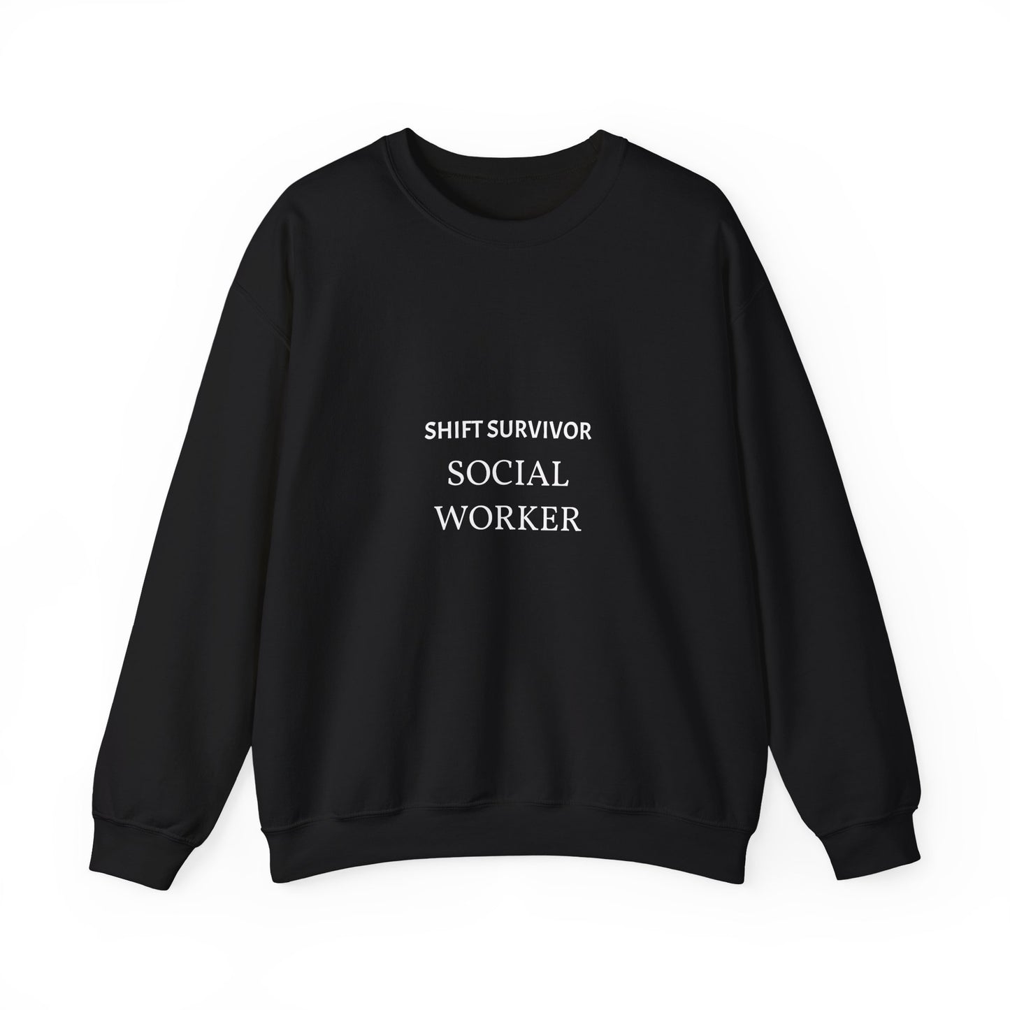 "Shift Survivor" Personalizable Crewneck Sweatshirt