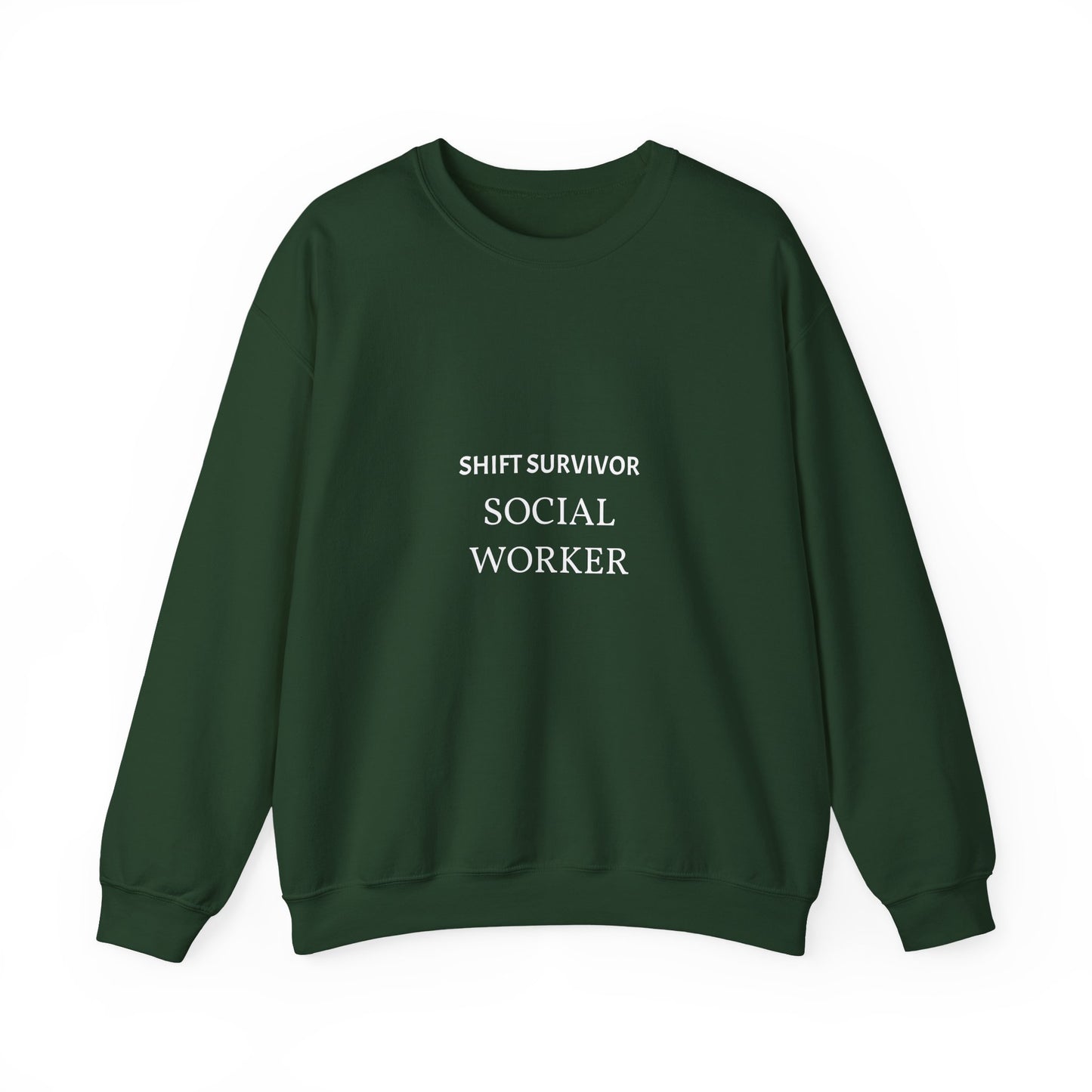 "Shift Survivor" Personalizable Crewneck Sweatshirt