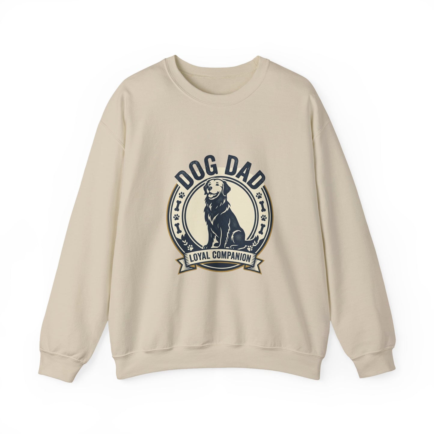 Dog Dad Loyal Companion Sweatshirt — Rescue Fur Baby Sweatshirt