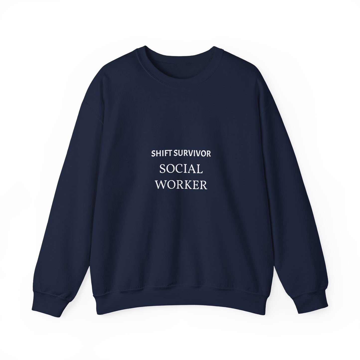 "Shift Survivor" Personalizable Crewneck Sweatshirt