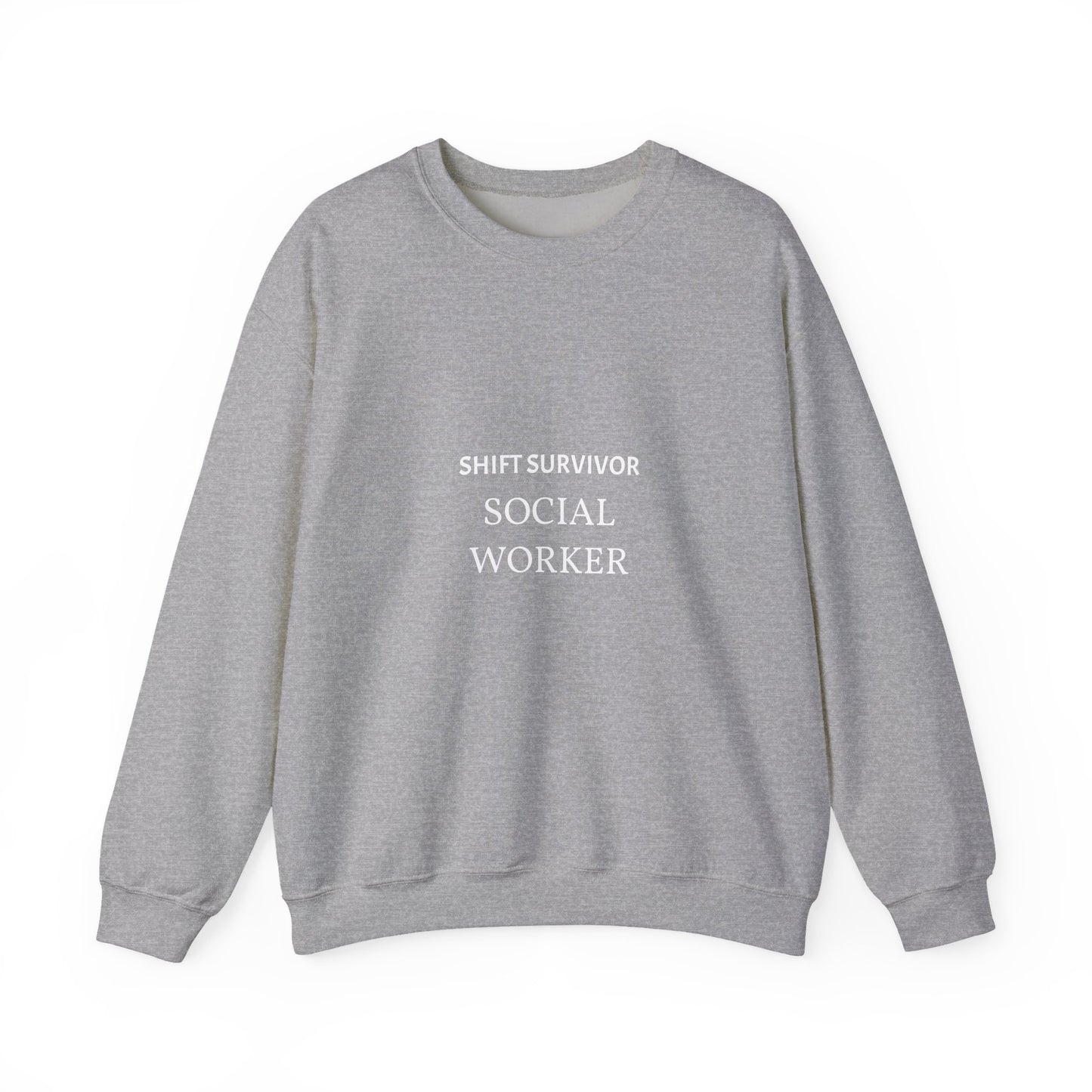 "Shift Survivor" Personalizable Crewneck Sweatshirt