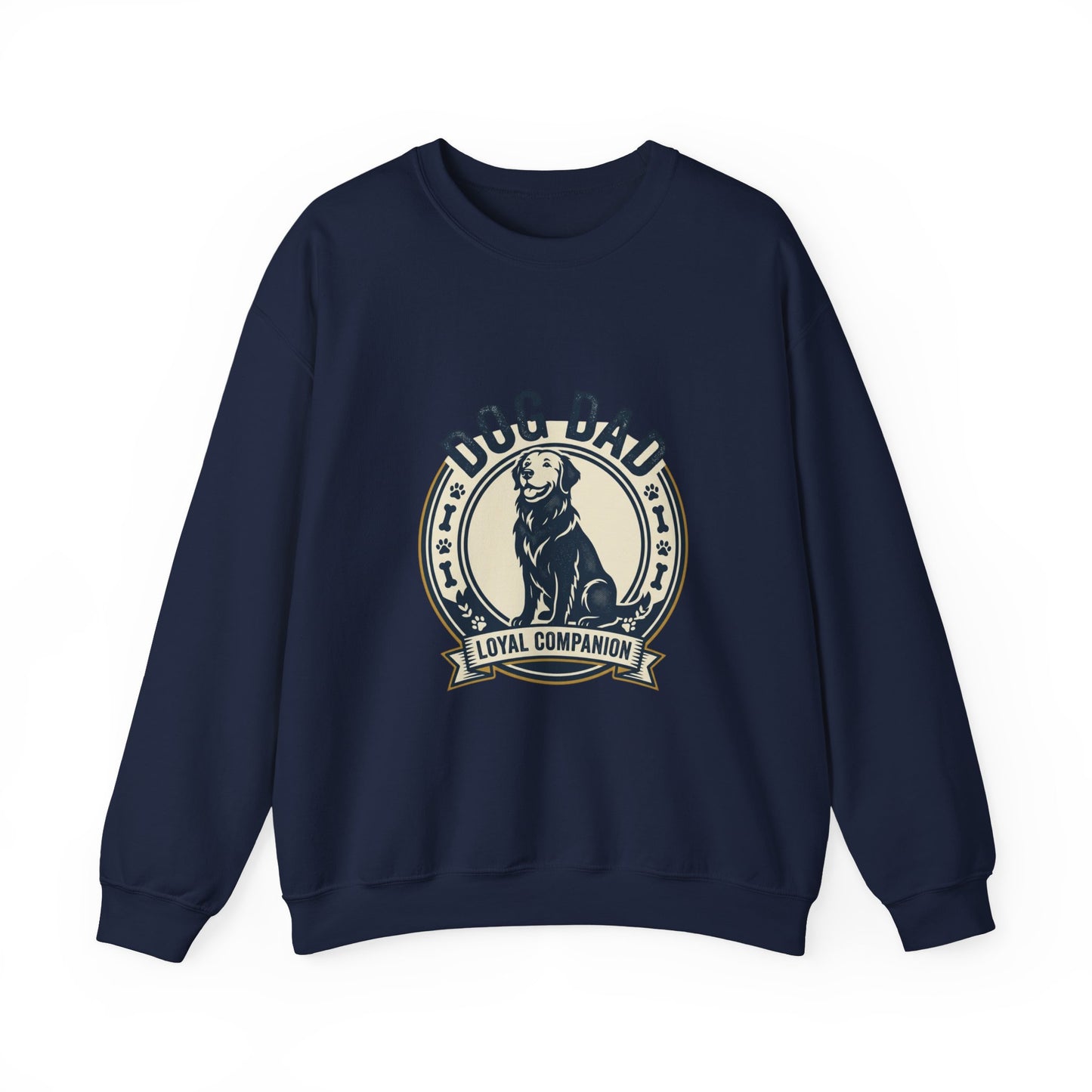 Dog Dad Loyal Companion Sweatshirt — Rescue Fur Baby Sweatshirt