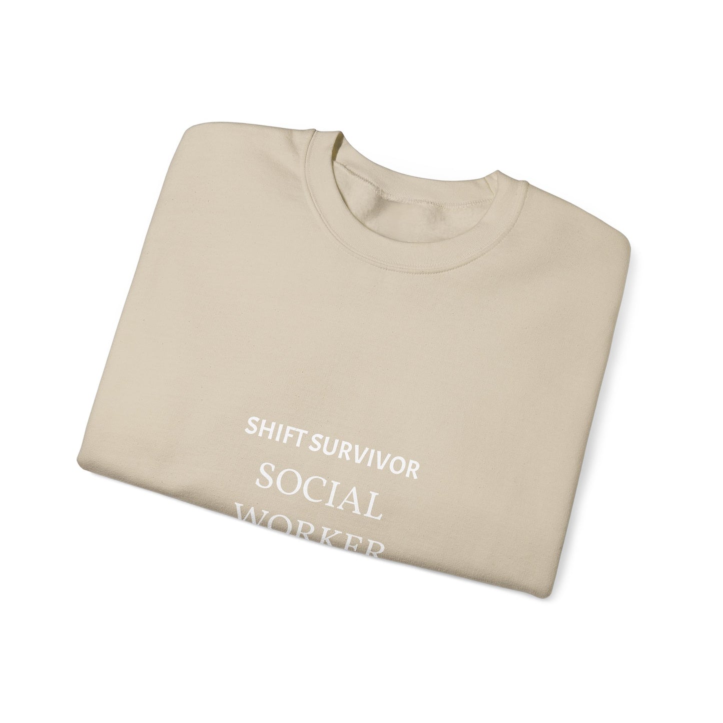 "Shift Survivor" Personalizable Crewneck Sweatshirt