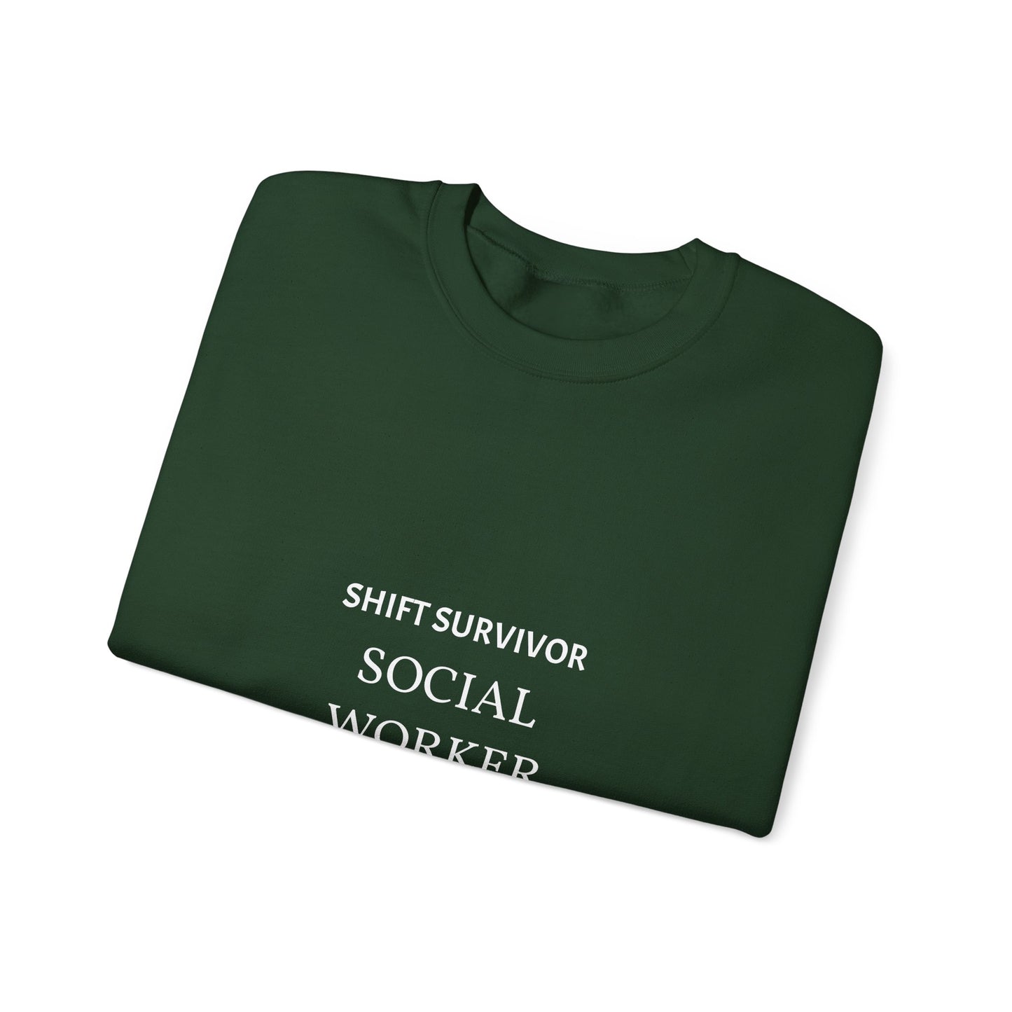 "Shift Survivor" Personalizable Crewneck Sweatshirt