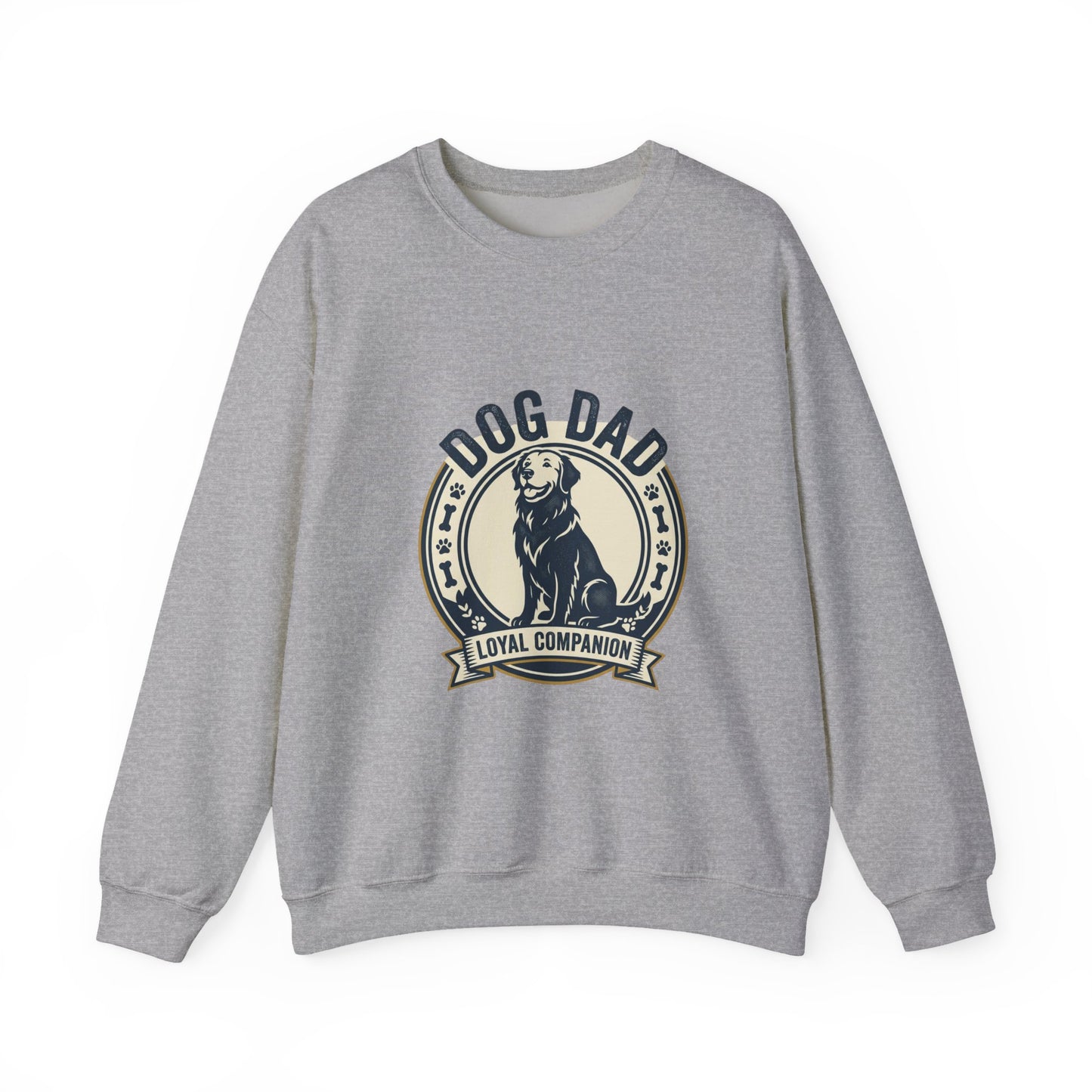 Dog Dad Loyal Companion Sweatshirt — Rescue Fur Baby Sweatshirt